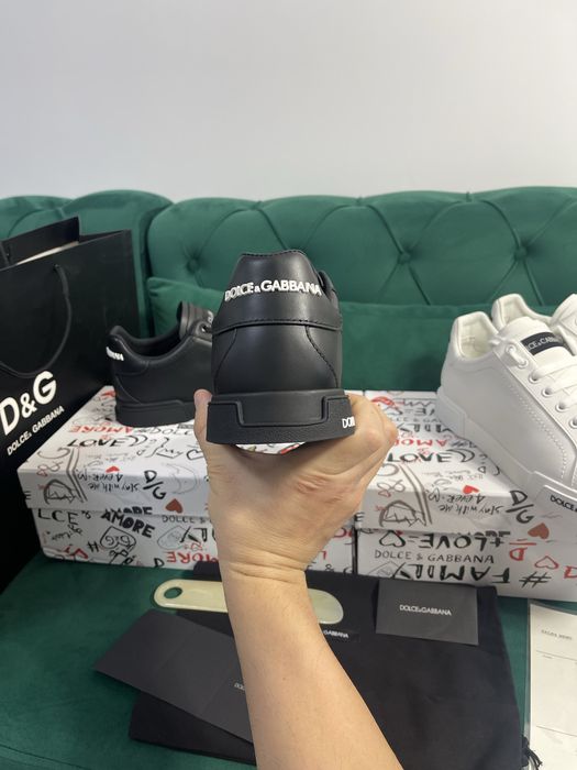 Adidasi Dolce Gabbana piele naturala 100% Full Box colectie noua