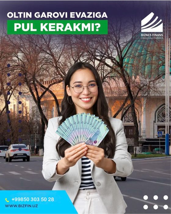 Тез ва ишончли накд пулда кредитлар.