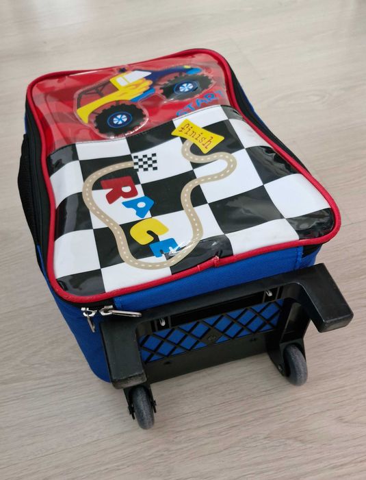 rucsac, valiză pentru copii, pe roți