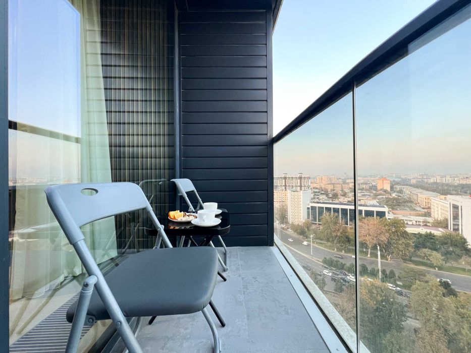 Современная стильная студия в ЖК U-Tower с видом на Tashkent City