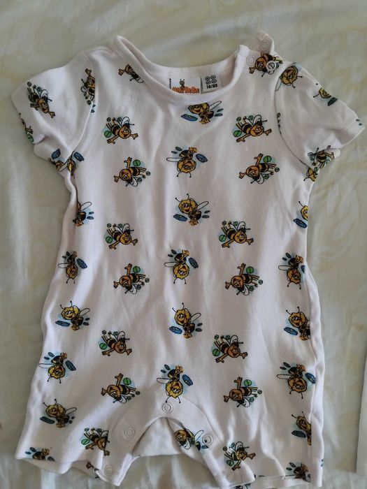 Ромпери с къс ръкав 74-80