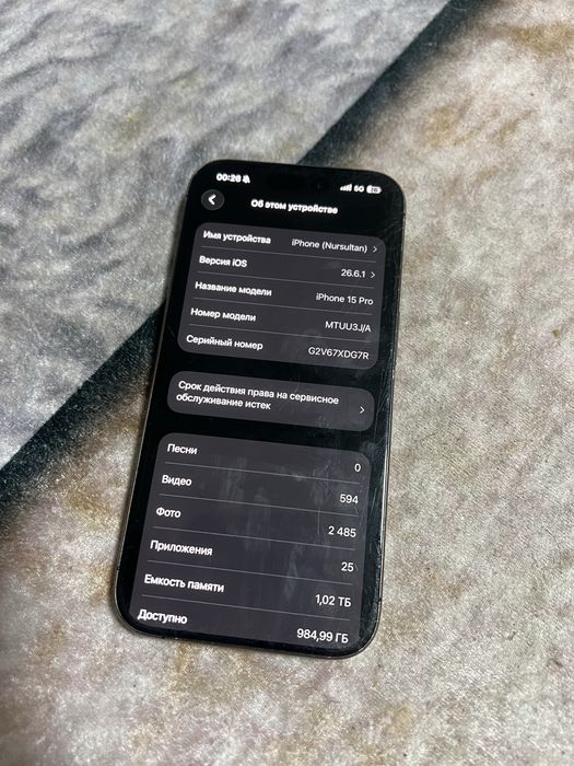 Iphone 15 pro 1терабайт