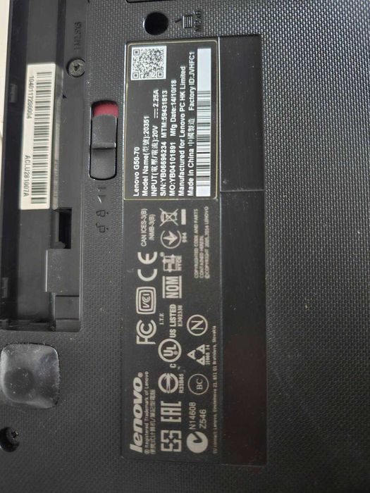 Лаптоп Lenovo G50-70