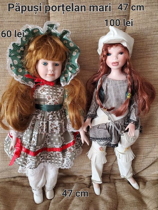 Păpuși porțelan elegante