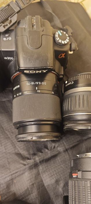 Обьективы для фотоаппаратов canon Nikon sony