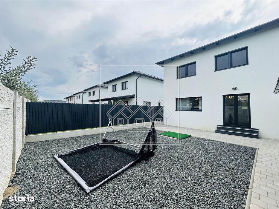Casa de vânzare în Cristian, Sibiu — Construc?ie 2025, Mobilat? Rovere