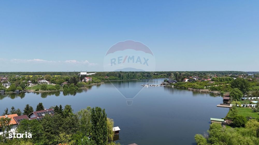 Proprietate unica, deschidere generoasa directa la lacul Snagov