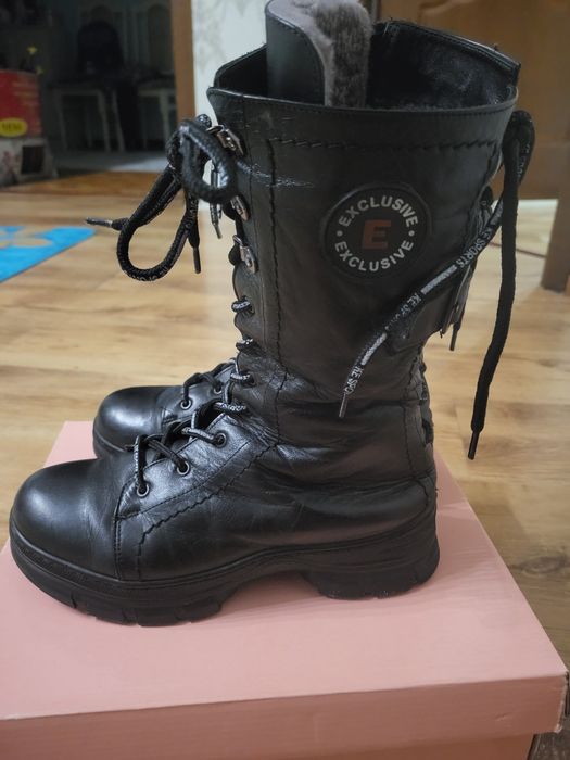 Зимние сапоги натуралка