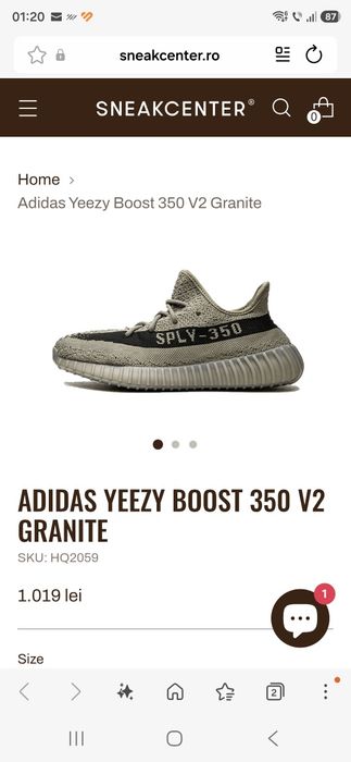 Adidas Yeezy  Boost 34 unisex