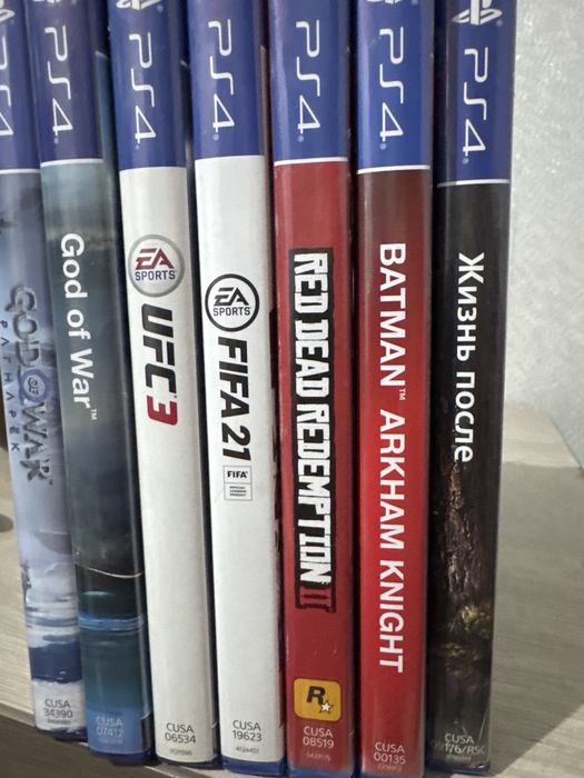 Диски на playstation 4