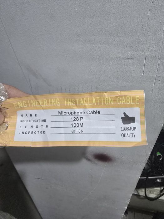 XLR Mikrafon kabel Микрафон кабель