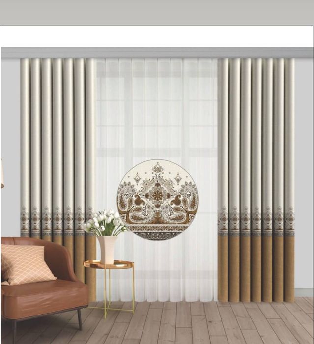 Jalyuzi, parda Plise dikiy