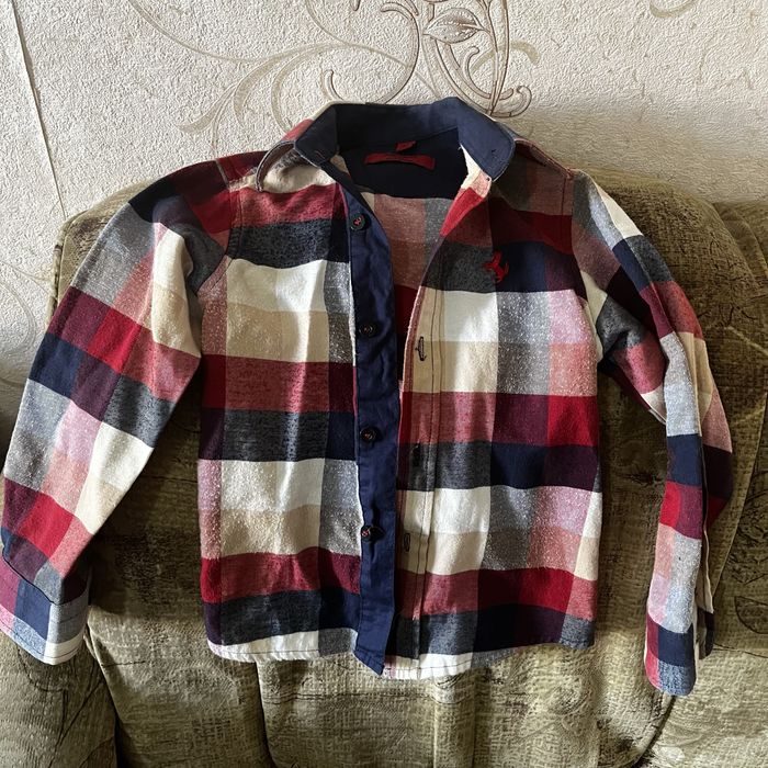 Рубашки на мальчика размер 1-3