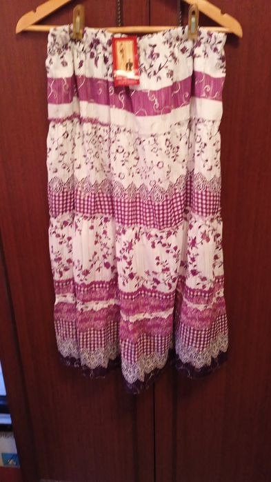 Юбка летняя длинная