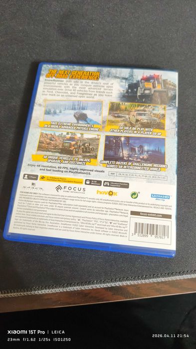 Продавам SnowRunner за PS5