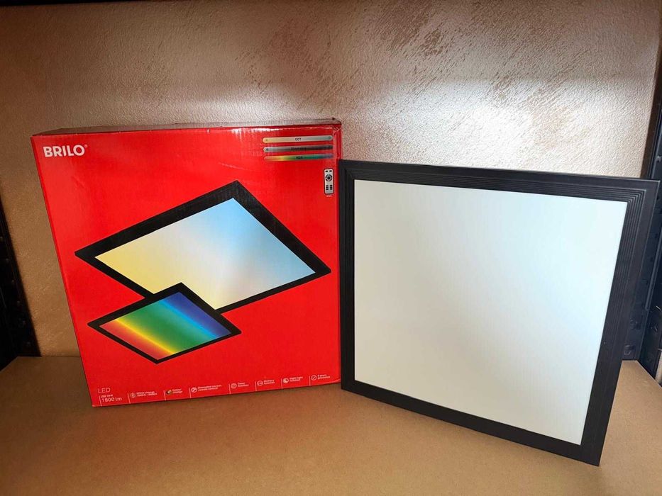 BRILO Ултра плосък LED панел RGB
