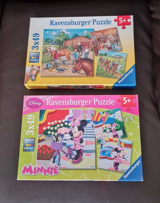 Puzzle Ravensburger Clementoni Trefl 50-60 bucati 5-6-7 ani