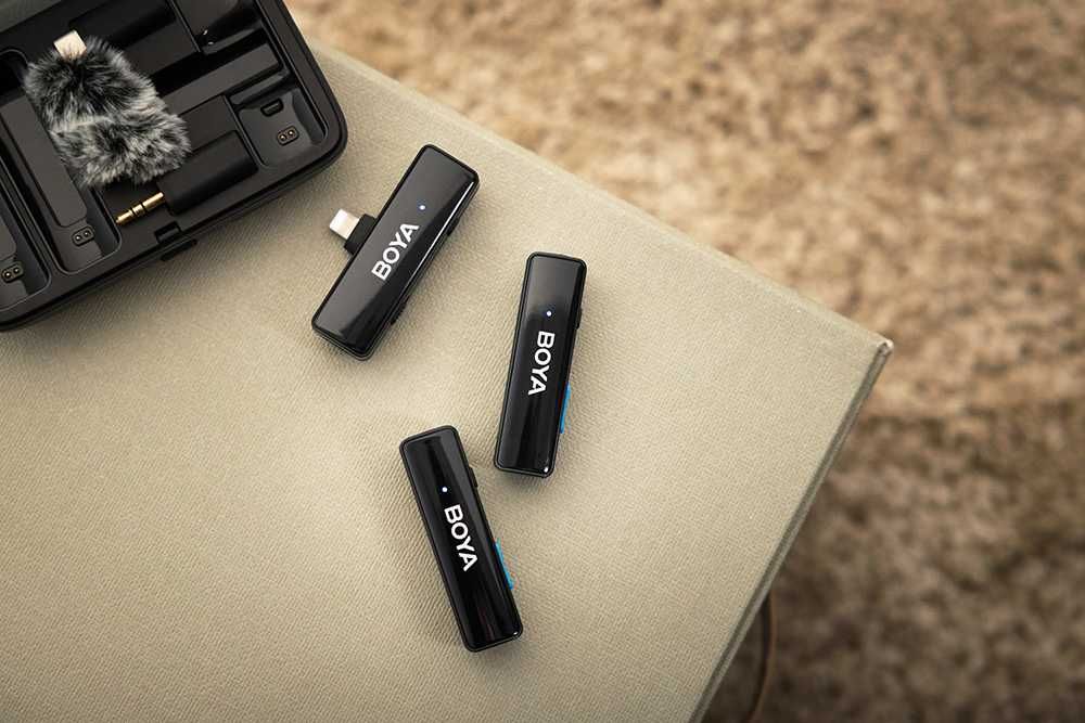 Boyalink Петличный микрофон универсальный camera iphone samsung