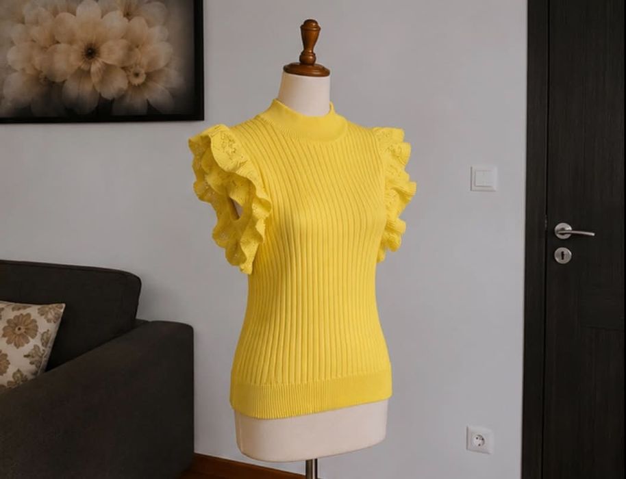 Top dama galben L