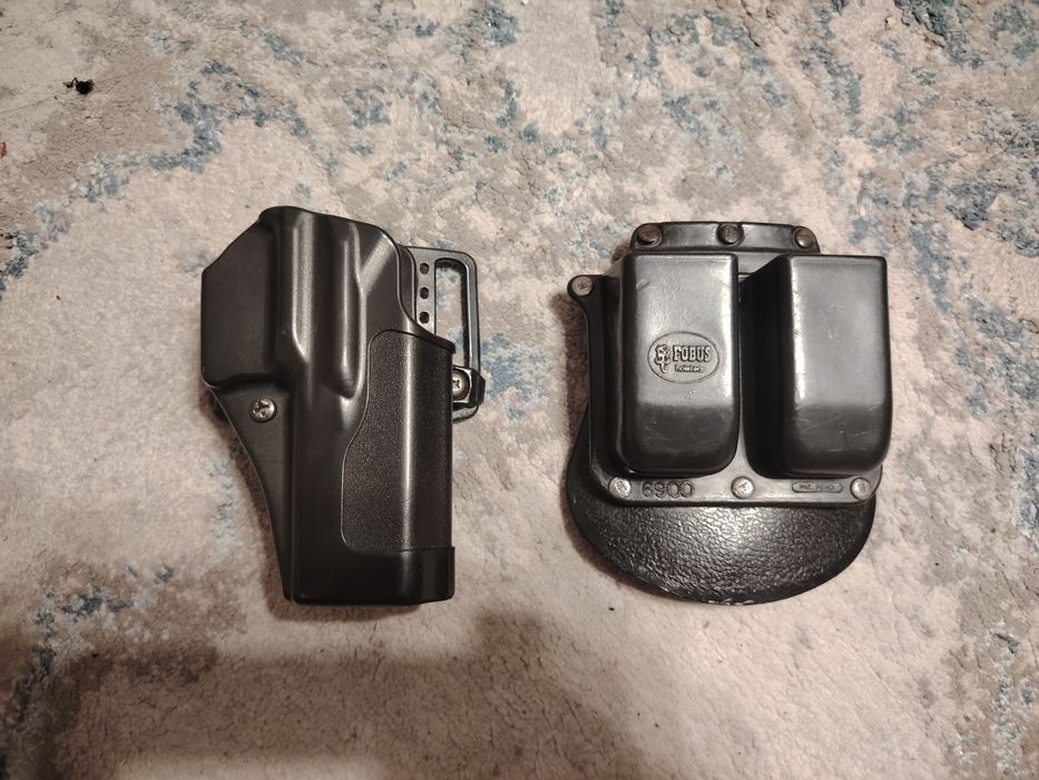 Кобур и двоен холдер за глок
