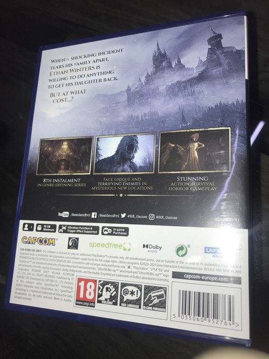 PS5 games Vll.l.AGE resident evil 18+