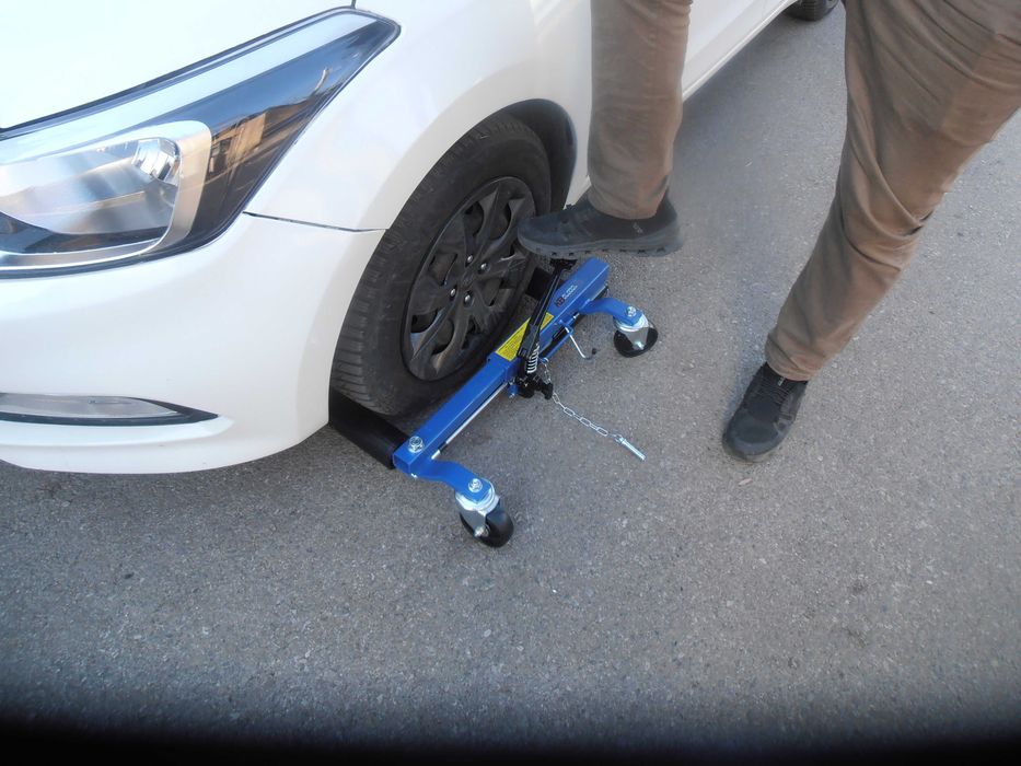 количка хидравлична за преместване на автомобили и джипове 4х4