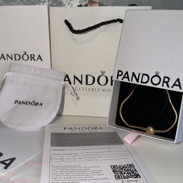 Brățară Pandora full box – Nouă / 21 cm