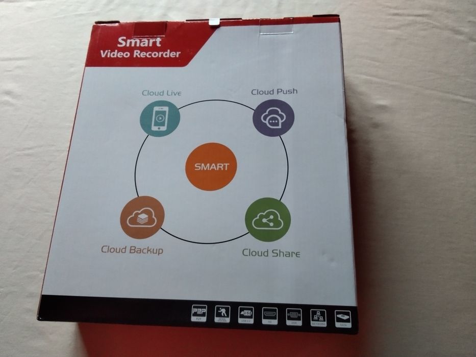 голям HD SMART VIDEO RECORDER за 4 бр. HD камери нов