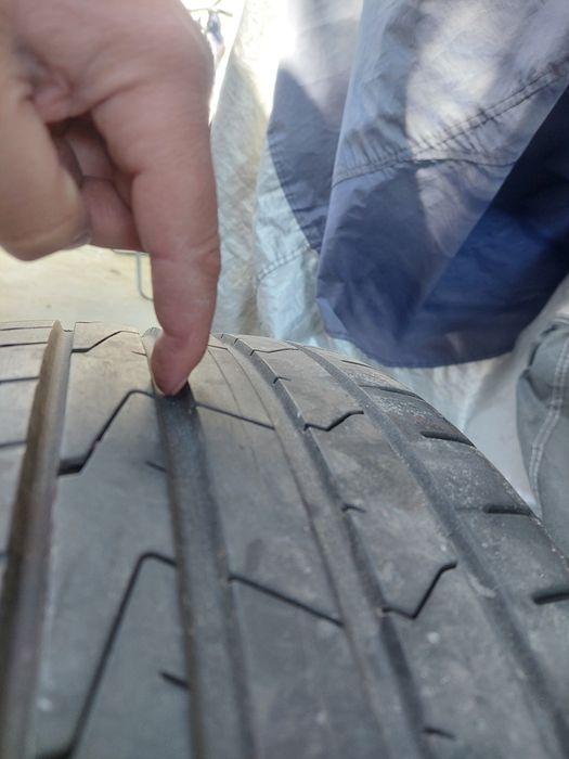 Jante 16' originale Bmw cu anvelope Hankook  205 55 R16