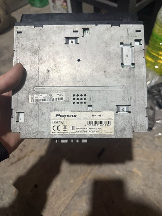 Pioneer SPH-C10BT 1 DIN  мафон