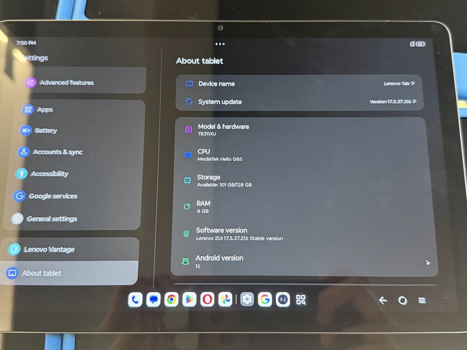 Lenovo TaB TB311XU 128GB 4 Ram