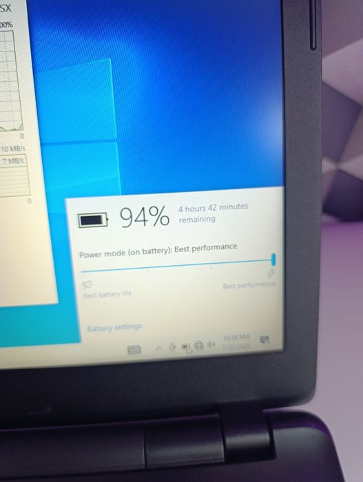 Laptop office Acer e5 perfect funcțional cu baterie 6 ore