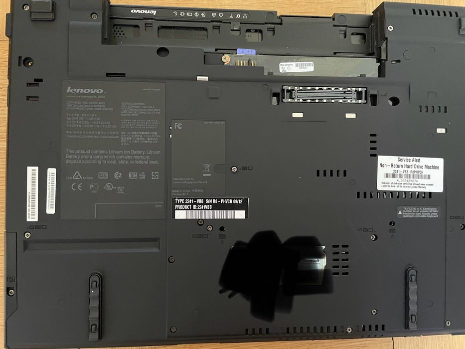 Lenovo Thinkpad T500 дефектен