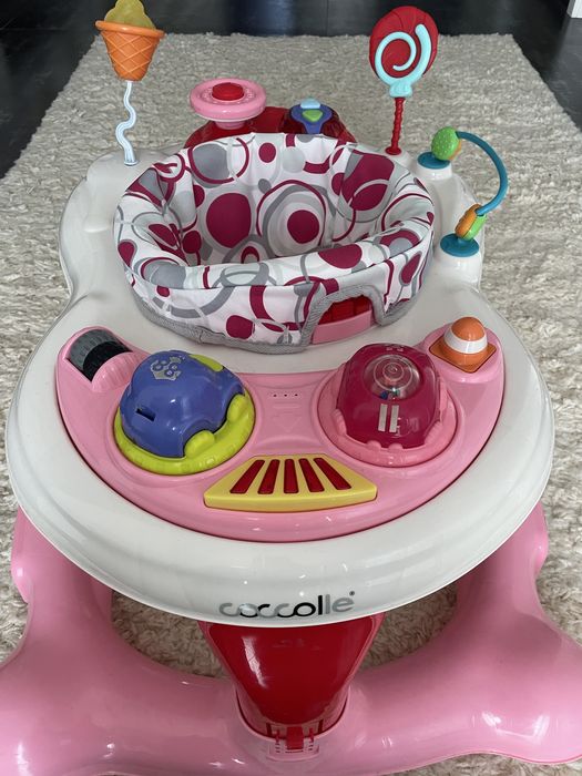 Premergator cu centru de activitati Coccolle Arlo-roz