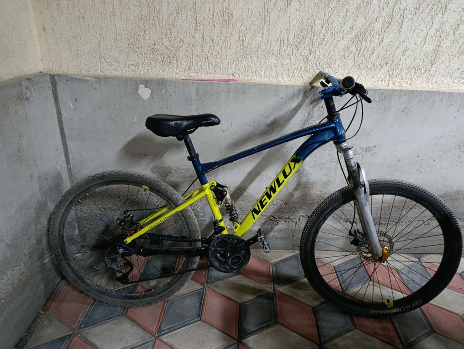 Велосипед двух подвес