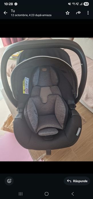 Vând Scaun auto Chicco I-Size Kory Plus, +0 luni, 40-85 cm, negru