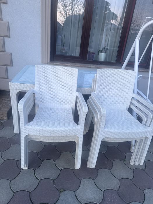 Vand masa terasa 6 scaune