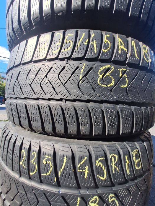 4 anvelope iarna 235/45r18 98V Pirelli dot 3521 Montaj Gratuit