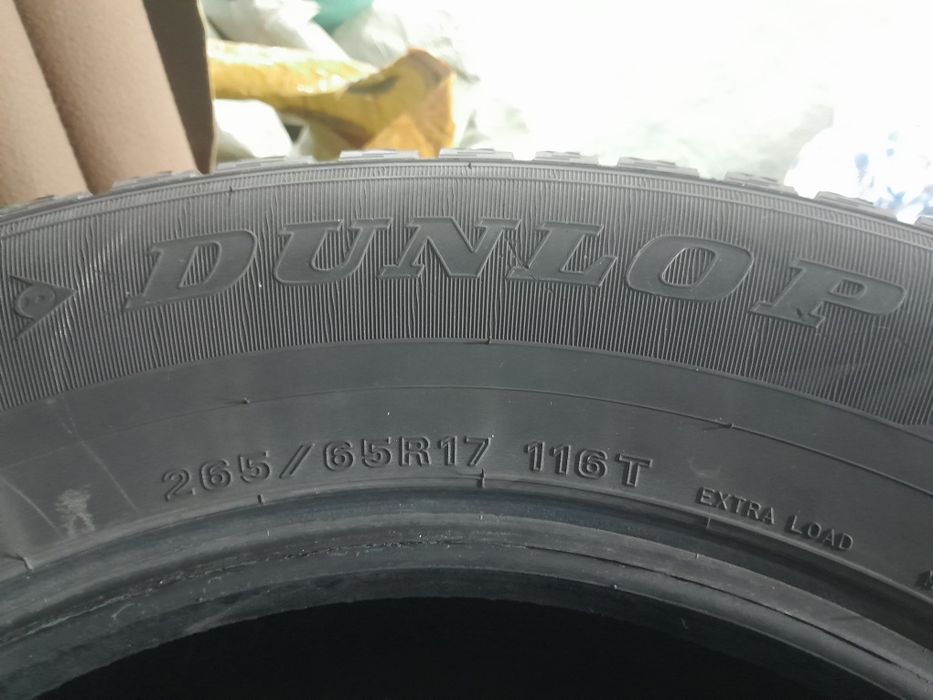 Продам шины зима 265/65R17 116T б/у.