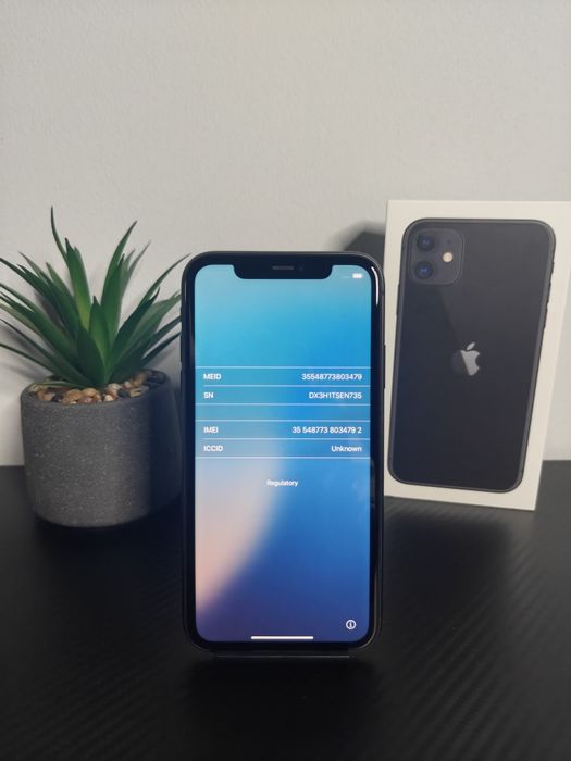iPhone 11, Black - în condiție Excelentă!