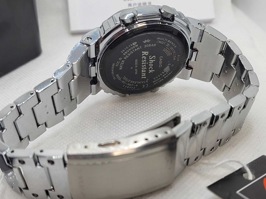 Ceas barbati Casio g shock gmw b5000d Silver clear Nou,Garantie