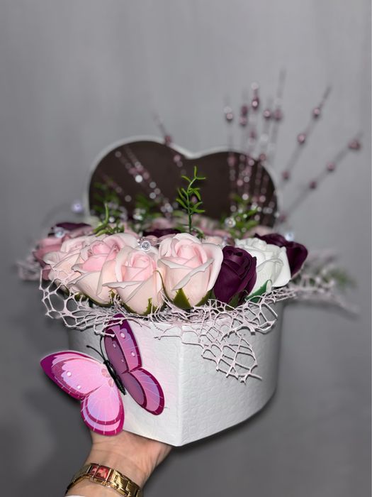 Букет цветя за Свети Валентин!