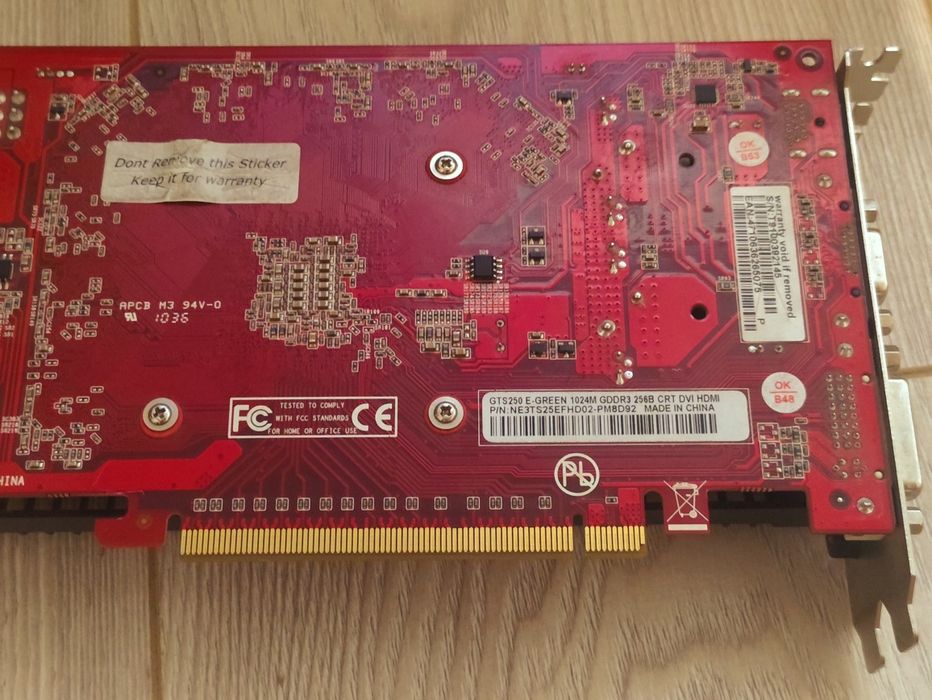 Видеокарта Gts 250 1gb