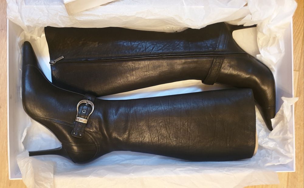 Сапоги Италия DIOR SAVAGE. Новые.