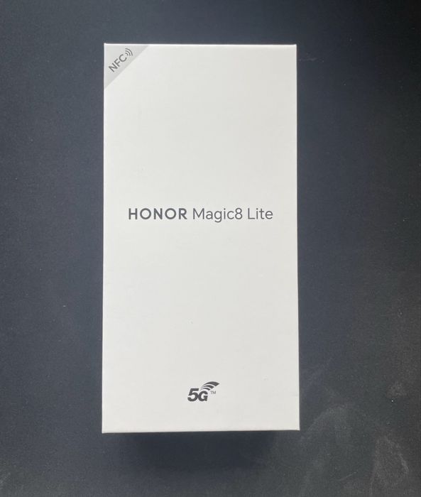 Honor Magic 8 LITE 5 G - 256 G - green - NOU - garantie - 1250 ron !