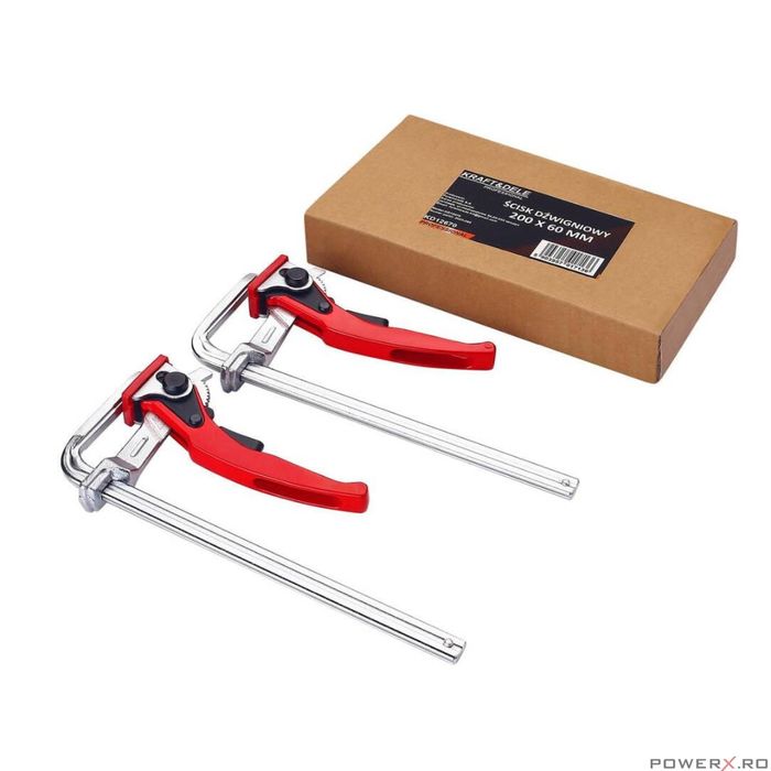 Menghina, clema cu prindere rapida,200 x 60 mm, profesionala, Kraft