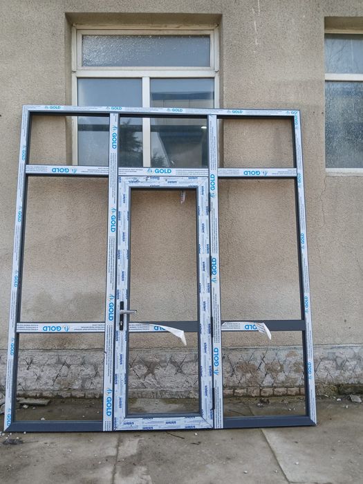 Пластиковые окна двери витраж