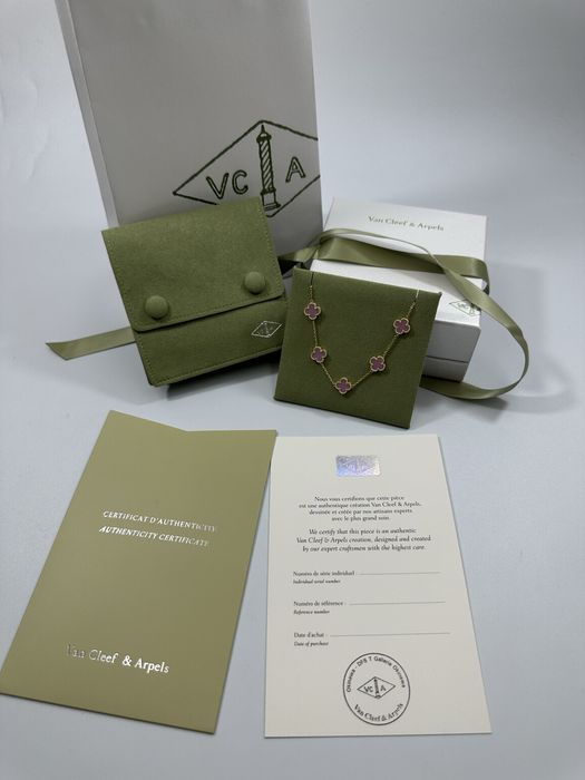 Brățară MINI Van Cleef & Arpels 5 motifs Gold 750 Pink