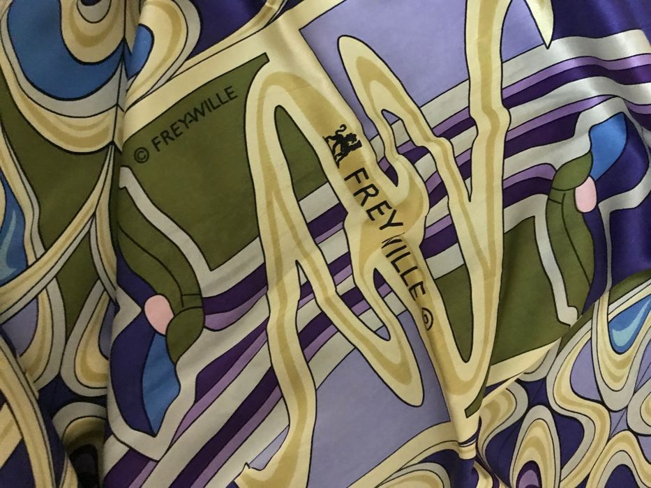 Набор Freywille оригинал (серьги+шелковый шарф)