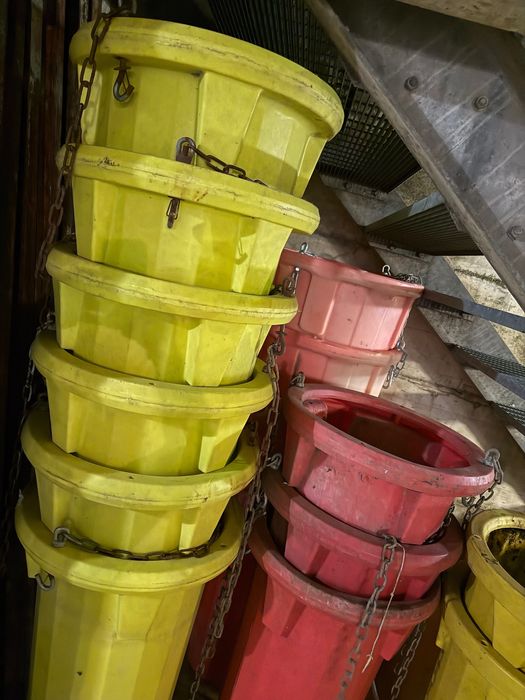 Tobogan evacuare moloz